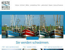 Tablet Screenshot of keste.de