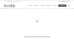 Desktop Screenshot of keste.com