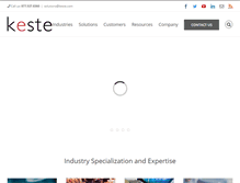 Tablet Screenshot of keste.com